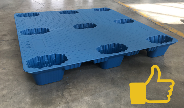 承重要求高？平價又適用的九腳吹塑托盤來啦