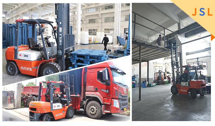 九腳吹塑托盤配合叉車使用，這9個注意點要當心