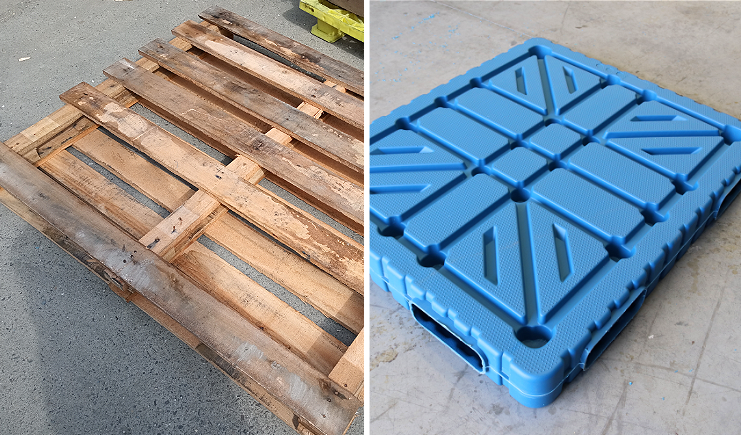 吹塑托盤與木托盤的不同,這些優勢你知道嗎?